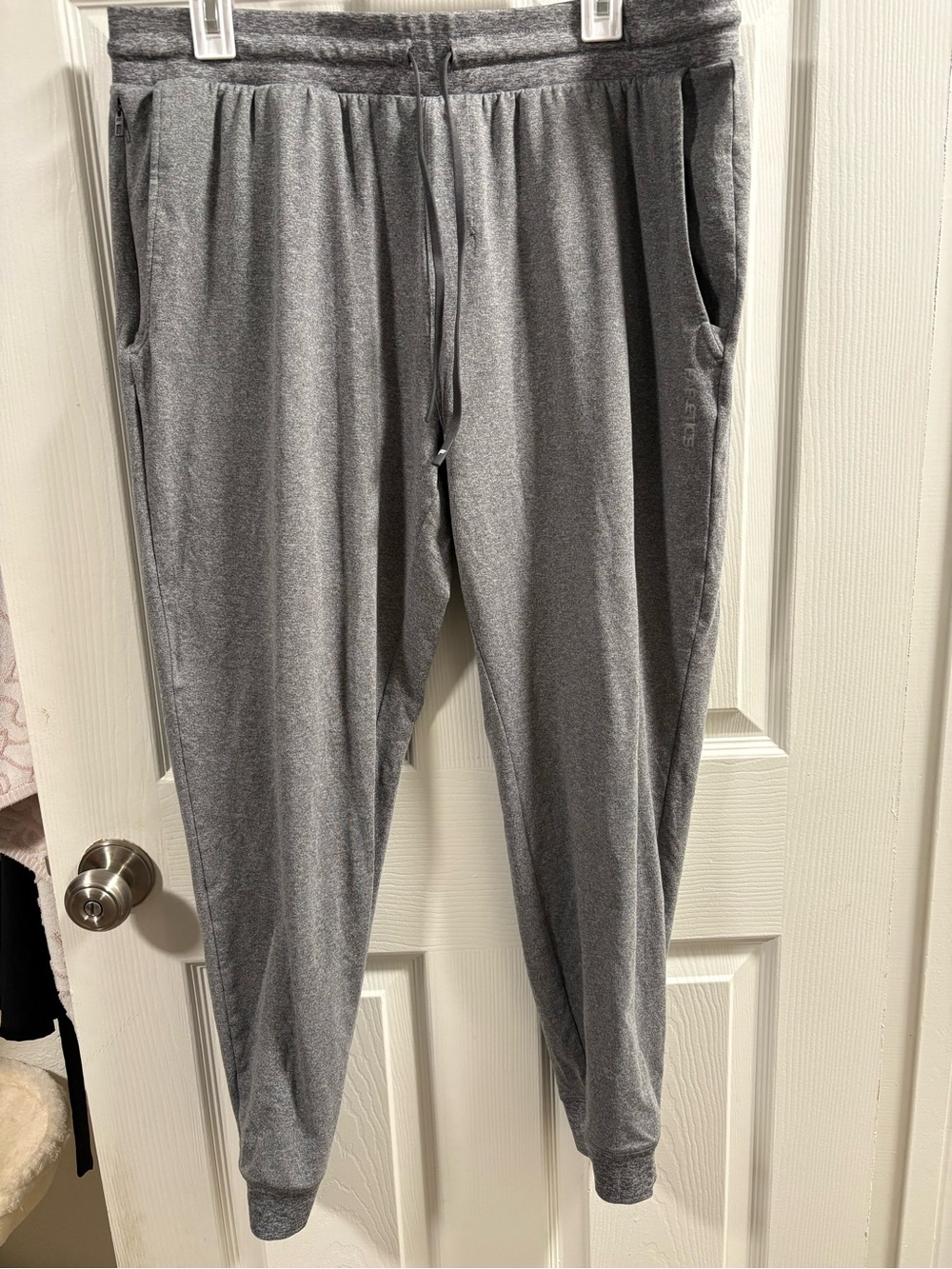 Fabletics Men's Gray Jogger Pants - Comfortable Everyday Fit
